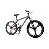 CAYA Cheetah Cycle for Kids | Front Suspension & Dual Disc Brakes with Magnesium Alloy Rims | Frame Size: 18.5" inch | Ideal Height: 4.8ft | Tyre: 26" inch for 12+ Years (Multicolor)